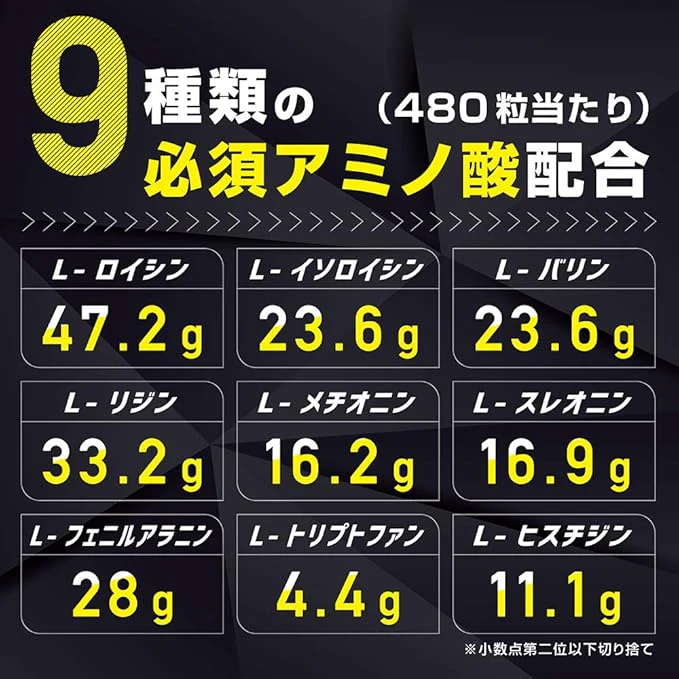 COMPLETE EAA カプセル 480粒 - Image 6