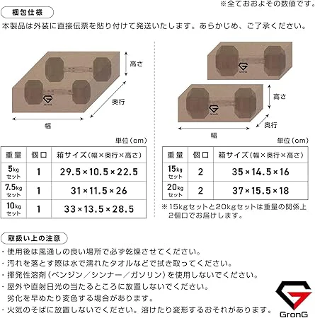 【販売終了予定】ヘックスダンベル 2個セット - Image 11
