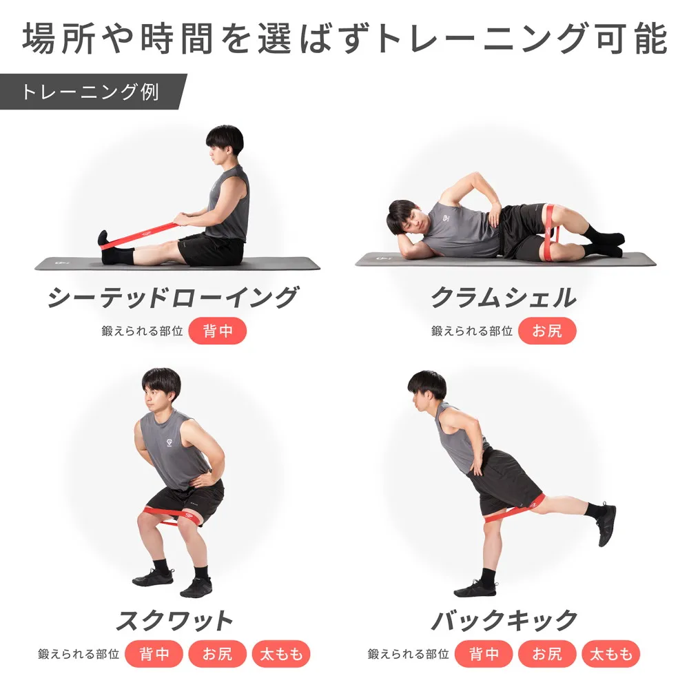 トレーニングチューブ 5本セット - Image 5