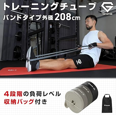 トレーニングチューブ バンドタイプ 外径208cm - Image 6